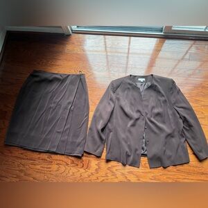 Amanda Smith Black Skirt Set